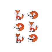 Opakowanie Naklejki 3D Lisy INCOOD
