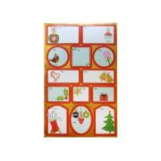 Opakowanie Naklejki czerwone ramki