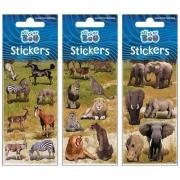 Okładka książki Naklejki Sticker BOO silver dżungla