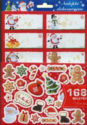 Opakowanie Nalepki na prezenty