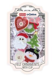 Opakowanie Ozdoby filcowe z klipsem 921775