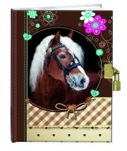 Opakowanie Pamiętnik z kłódką 13x18cm Sweet Horse