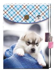 Opakowanie Pamiętnik z kluczykiem Puppy