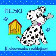 Opakowanie Pieski Kolorowanka z naklejkami