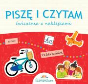Okładka książki Piszę i czytam ćwiczenia z naklejkami