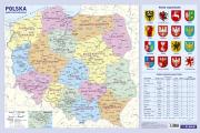 Opakowanie Podkładka Administracyjna mapa Polski