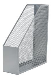 Opakowanie Pojemnik na dokumenty Q-Connect A4 metalowy srebrny