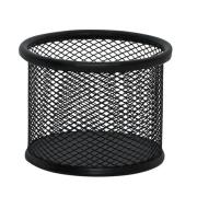 Opakowanie Pojemnik na przybory Q-Connect metalowy czarny