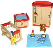 Opakowanie Pokój niemowlaka do domu dla lalek