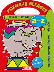 Okładka książki Poznaję alfabet - Rysuję i poznaję literki alfabetu