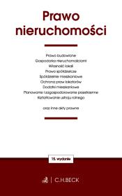 Okładka książki Prawo nieruchomości oraz ustawy towarzyszące