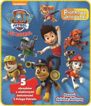 Okładka książki Psi Patrol. PIANKOWE UKŁADANIKI 5 arkuszy z układaną