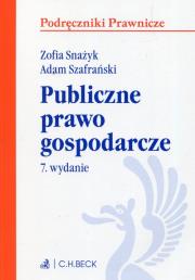 Okładka książki Publiczne prawo gospodarcze
