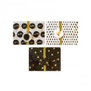 Opakowanie Pudełka 3x11cm 3szt czarno-białe