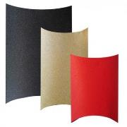 Opakowanie Pudełka prezentowe 3 szt brokatowe