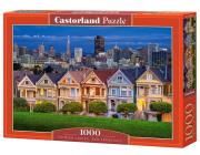 Puzzle 1000 Painted Ladies, San Francisco. Wydawca: Castorland. Dadada.pl Opakowanie Puzzle 1000 Painted Ladies, San Francisco