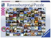 Puzzle 1000 Piękne miejsca USA i Kanady. Wydawca: Ravensburger. Dadada.pl Opakowanie Puzzle 1000 Piękne miejsca USA i Kanady