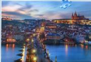 Puzzle 1000 Praga nocą. Wydawca: Ravensburger. Dadada.pl Opakowanie Puzzle 1000 Praga nocą