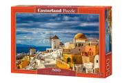 Opakowanie Puzzle 500 el.:View of Oia Santorini