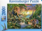 Opakowanie Puzzle XXL 200 Świat dinozaurów