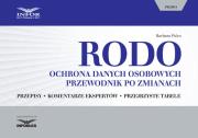 Okładka książki RODO ochrona danych osobowych Przewodnik po zmianach