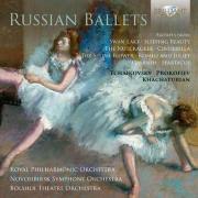 RUSSIAN BALLETS. Autor: TCHAIKOVSKY PROKOFIEV KHA. Dadada.pl Okładka książki RUSSIAN BALLETS