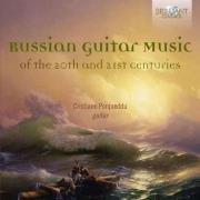 RUSSIAN GUITAR MUSIC of the 20th and 21st centuries. Autor: Cristiano Porqueddu. Dadada.pl Okładka książki RUSSIAN GUITAR MUSIC of the 20th and 21st centuries