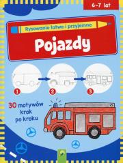 Rysowanie łatwe i przyjemne Pojazdy 6-7 lat. Wydawca: Vemag. Dadada.pl Opakowanie Rysowanie łatwe i przyjemne Pojazdy 6-7 lat