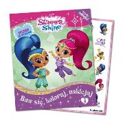 Okładka książki Shimmer and Shine ACTIVITY z naklejkami