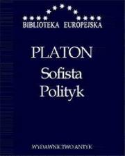 Sofista, Polityk. Autor: Platon. Dadada.pl Okładka książki Sofista, Polityk