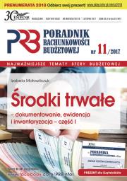 Okładka książki Środki trwałe dokumentowanie ewidencja i inwentaryzacja Część 1