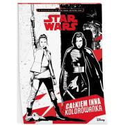 Star Wars Całkiem inna kolorowanka. Autor: Opracowanie zbiorowe. Dadada.pl Okładka książki Star Wars Całkiem inna kolorowanka