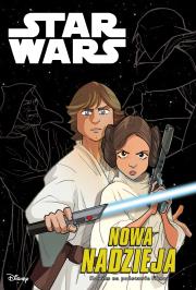 Star Wars – Nowa Nadzieja. Autor: Ferrari Alessandro, Creative Studio Kawaii. Dadada.pl Okładka książki Star Wars – Nowa Nadzieja