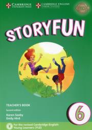Storyfun 6 Teacher's Book. Autor: Saxby Karen, Hird Emily. Dadada.pl Okładka książki Storyfun 6 Teacher's Book