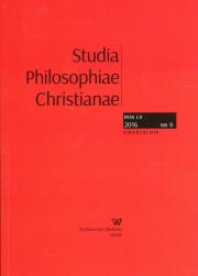 Opakowanie Studia Philosophiae Christianae 2016/4