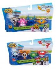 Opakowanie Super Wings 4-pak figurek transform. - 2 rodzaje