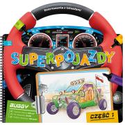 Superpojazdy. Kolorowanka z tatuażami cz.1. Autor: Opracowanie zbiorowe. Dadada.pl Okładka książki Superpojazdy. Kolorowanka z tatuażami cz.1