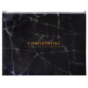 Opakowanie Teczka A4 Zamek czarna INCOOD