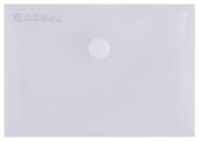 Opakowanie Teczka kopertowa Donau A7 na zatrzask transparentna