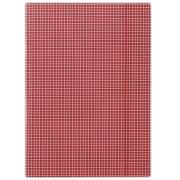 Opakowanie Teczka z gumką A4 czerwona w kratę