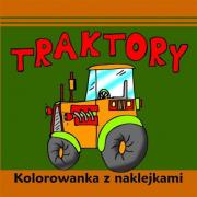 Opakowanie Traktory Kolorowanka z naklejkami