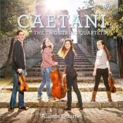 TWO STRING QUARTETS. Autor: CAETANI R.. Dadada.pl Okładka książki TWO STRING QUARTETS