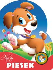 Okładka książki Wesoły piesek Książeczka z przyciskiem dźwiękowym