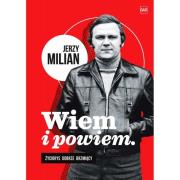 Wiem i opowiem Jerzy Milian. Autor: Jerzy Milian Trio. Dadada.pl Okładka książki Wiem i opowiem Jerzy Milian