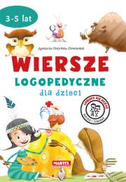 Okładka książki Wiersze logopedyczne dla dzieci
