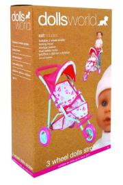 Opakowanie Wózek spacerowy trójkołowy dla lalek do 56cm