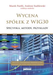 Okładka książki Wycena spółek z WIG30