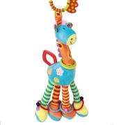 Zawieszka gryzak duża żyrafa pluszowa 45cm niebieska. Wydawca: Kontext. Dadada.pl Opakowanie Zawieszka gryzak duża żyrafa pluszowa 45cm niebieska