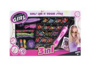 Okładka książki Zestaw 3 w 1 do robienia bransoletek (7082078)