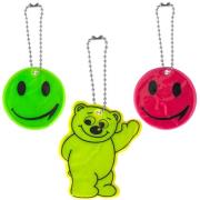 Opakowanie Zestaw odblasków 5 naklejek 3 breloki